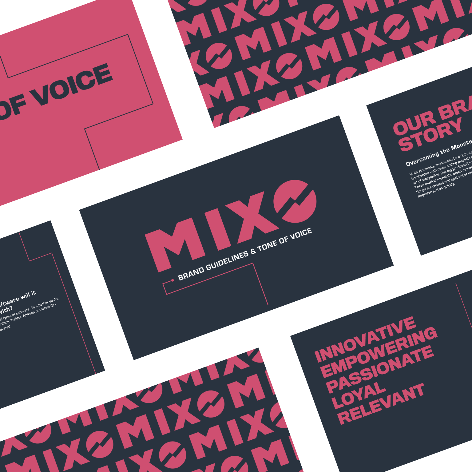 Brand Design Agency - MIXO brand logo image