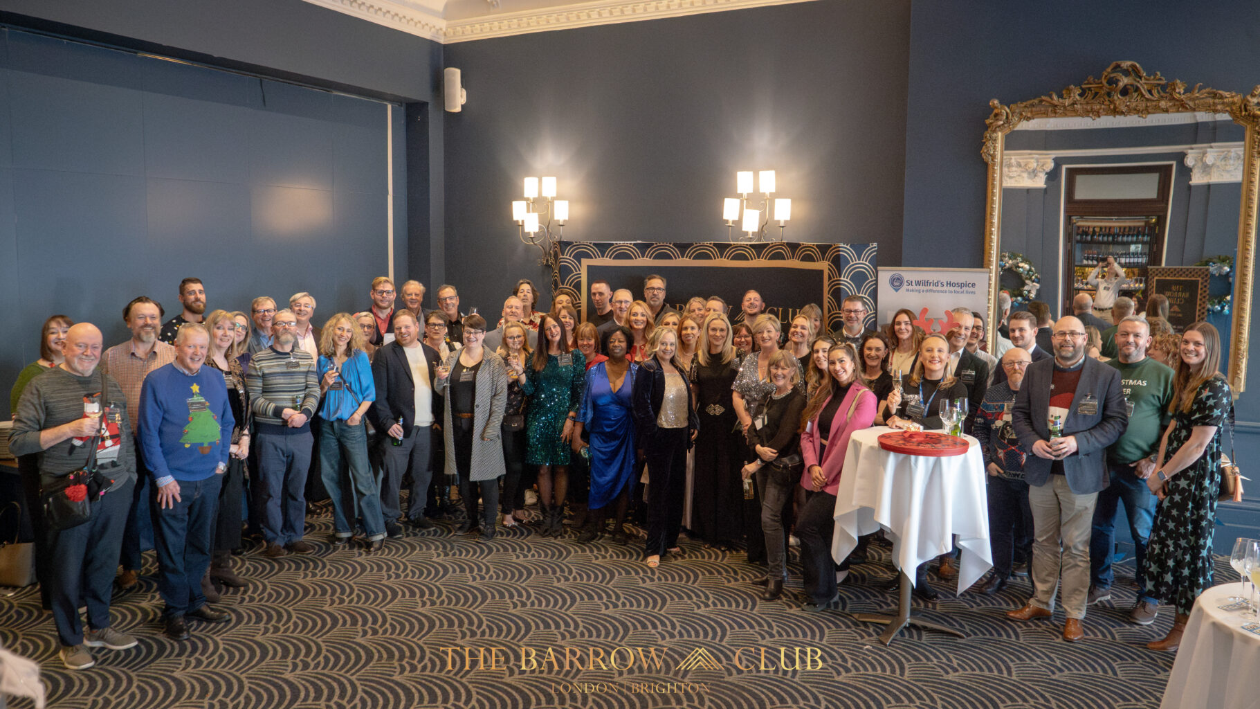 Attendees of the Barrow Club Xmas celebrations at the Grand Hotel Brighton.